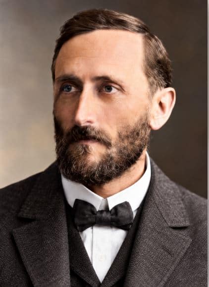 Modernised illustrative portrait of Frank Bartleman, evangelist and eyewitness to the Azusa Street Revival